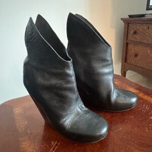 Marsell Italian made black ankle boots